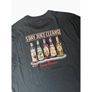 Tommy Bahama Mens XL TG TShirt 5 Day Juice Cleanse Graphic Tee